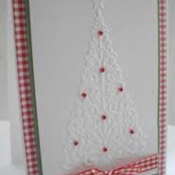 Cuttlebug 4 x 6 inches LACE TREE embossing folder - Picture 8 of 10